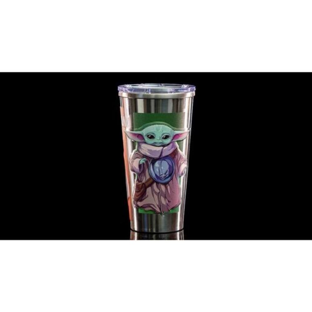 Disney Parks The Mandalorian & Grogu Stainless Steel Tumbler 2026 NEW
